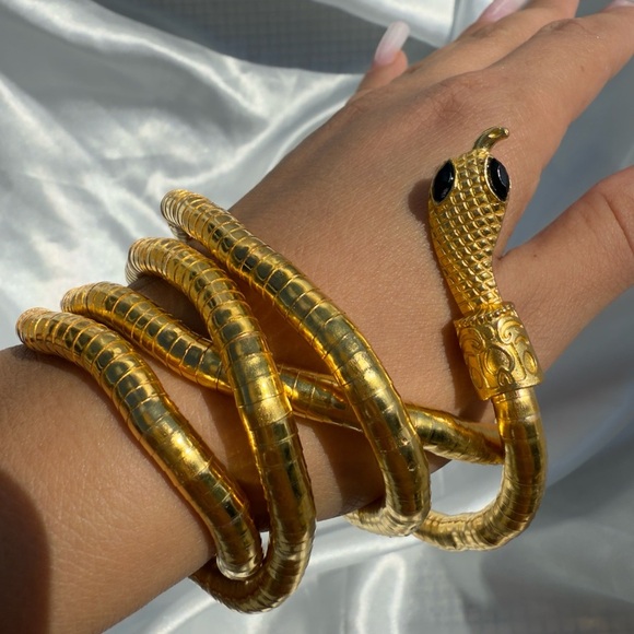 Serpenti Gold Snack Necklace-Bracelet-Multifunctional - Picture 7 of 7